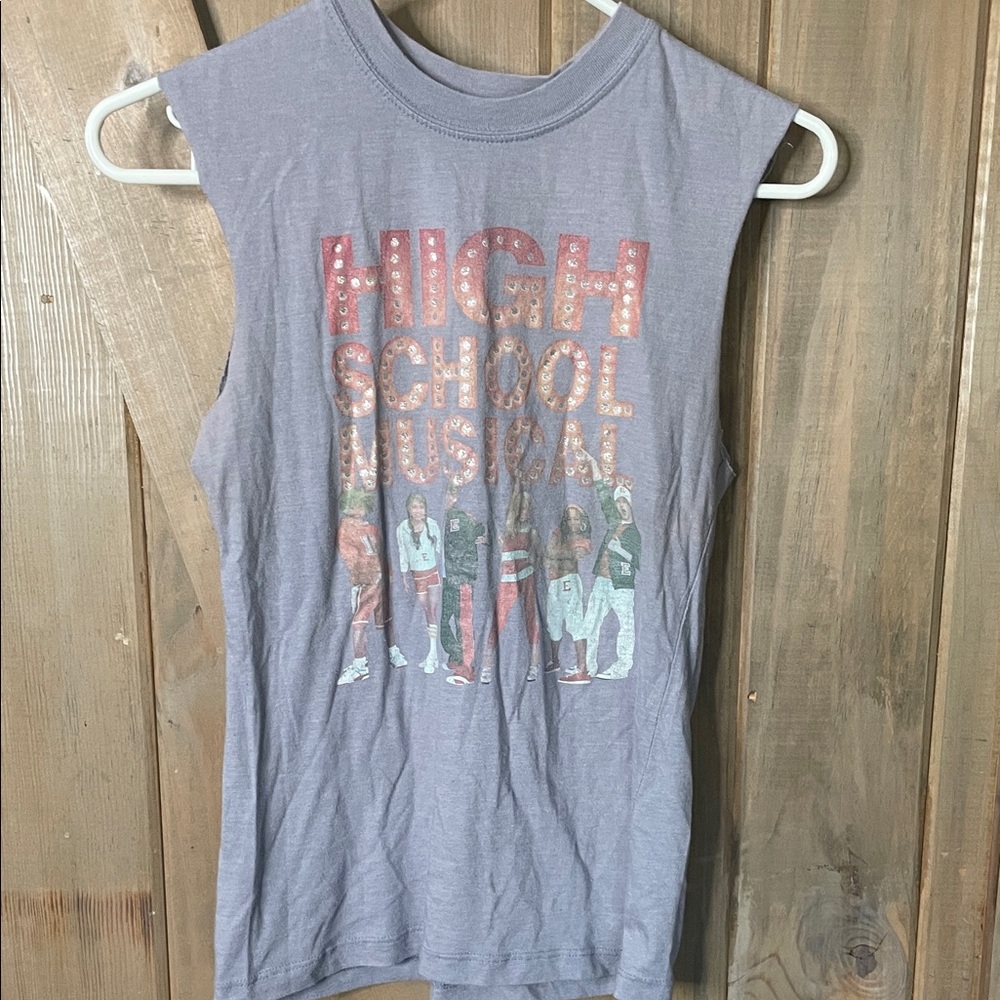 Gray High School Musical Tank Top